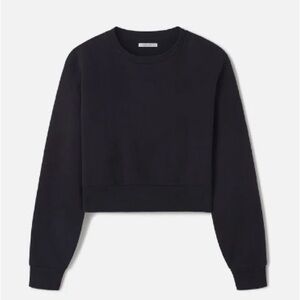 NWT Black John Elliot Cropped Sweatshirt